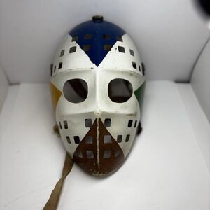 Vintage Cooper HM6 Hockey Goalie Mask Game Used Custom